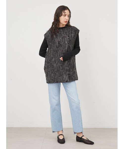 「Mila Owen」 デニムパンツ 0 ライトブルー レディース_画像8