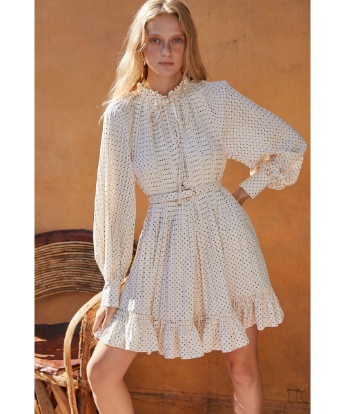 Estella.K 長袖ワンピース FREE ブラック レディース : ZOZOTOWN Yahoo