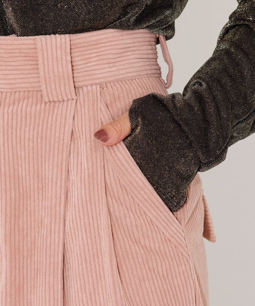 「NOMINE」 コーデュロイパンツ S ブラウン レディース_画像6