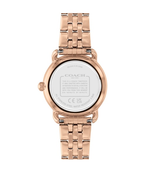 COACH（コーチ） アナログ腕時計 - ピンクゴールド レディース