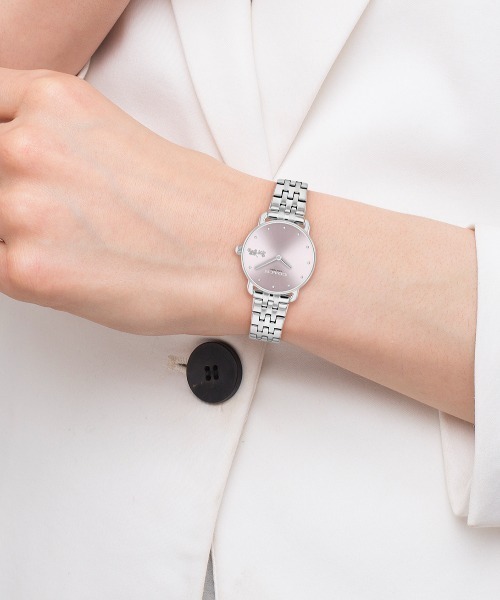 COACH（コーチ） アナログ腕時計 - ピンクゴールド レディース