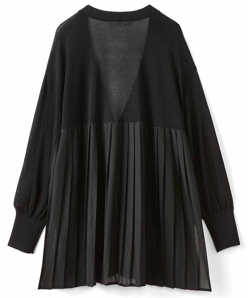 「IEDIT」 ニットカーディガン - グリーン レディース_画像7