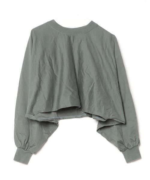 HYKE（ハイク） 長袖カットソー 1 グリーン レディース : ZOZOTOWN
