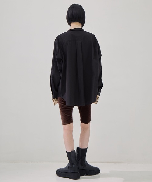 CLANE（クラネ） ブラウス シャツ 「CLANE/クラネ」TWO TONE LAYERED