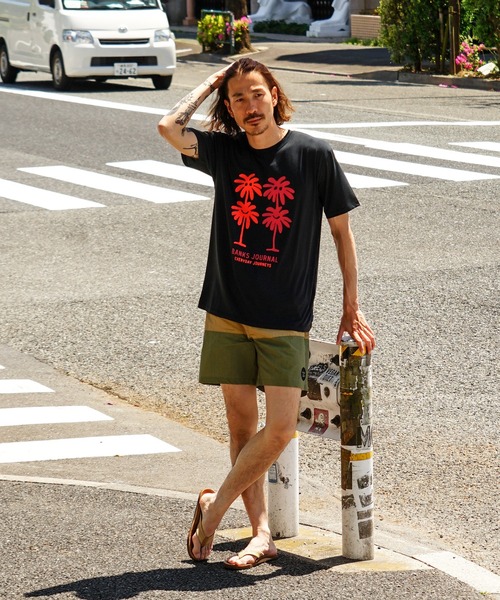 「BANKS」 半袖Tシャツ MEDIUM ブラック メンズ_画像8