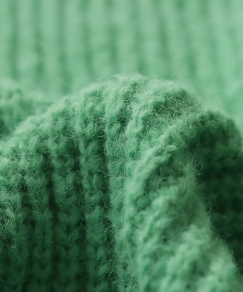 「antiqua」 長袖ニット FREE ブルー レディース_画像5