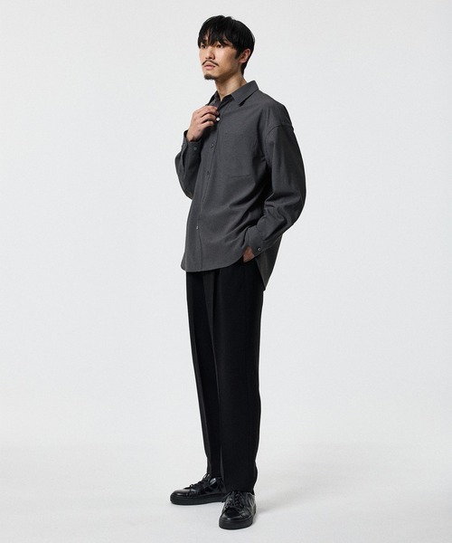 「STUDIOUS」 スラックス 2 ブラック メンズ_画像5