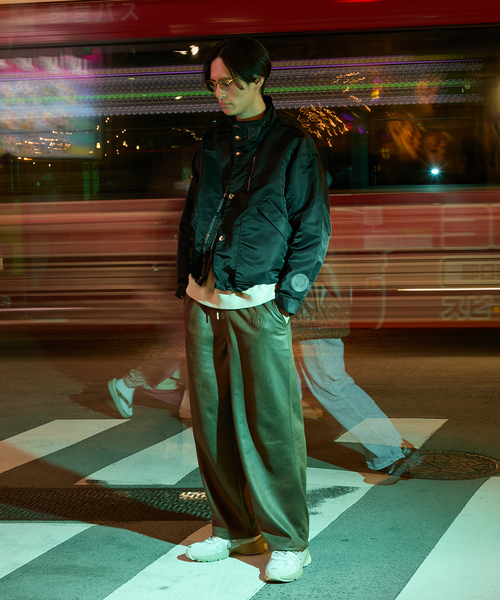 パンツ 「Paris Saint-Germain 」 JP PIPING PANT Synthetic Leather