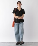「GLOBAL WORK」 半袖ブラウス LA...の詳細画像2