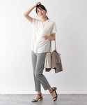 「GLOBAL WORK」 半袖ブラウス LA...の詳細画像5