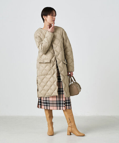 TAION（タイオン） ダウンコート「NOLLEY'Sコラボ」 M ベージュ