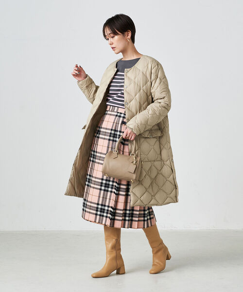 TAION（タイオン） ダウンコート「NOLLEY'Sコラボ」 M ベージュ