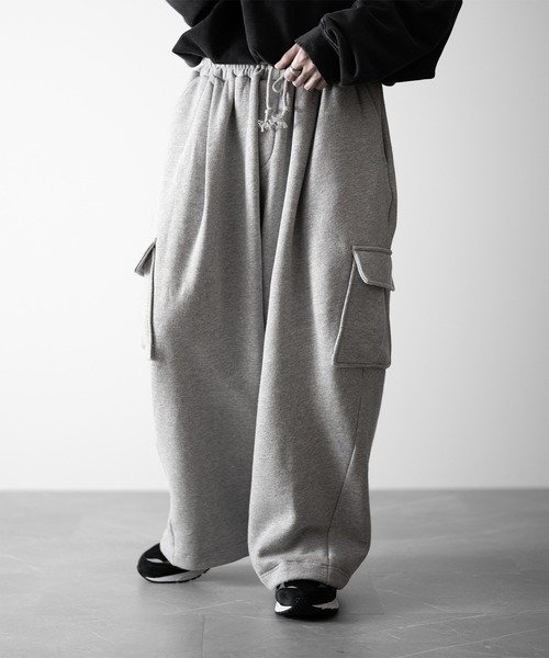 「RUUBON」 スウェットパンツ S ブラック メンズ_画像4