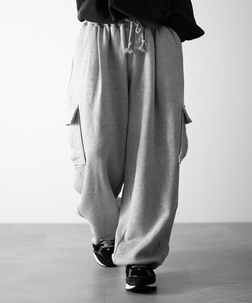 「RUUBON」 スウェットパンツ S ブラック メンズ_画像9