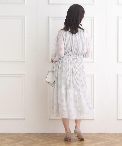 「couture brooch」 長袖ワンピース 42 ブラック レディース_画像5