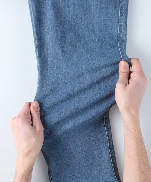 BACK NUMBER デニムパンツ X-LARGE ライトインディゴブルー メンズ