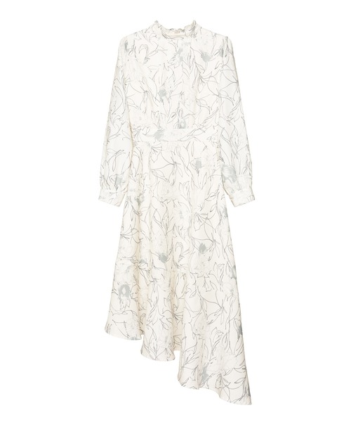 「emiriawiz」 長袖ワンピース MEDIUM ブラウン レディース_画像8