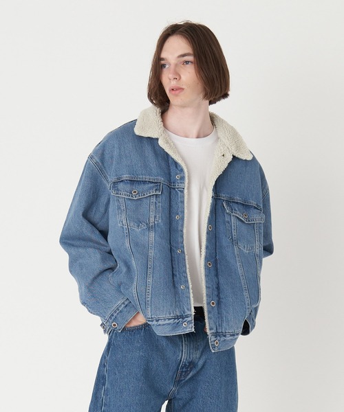 Levi’s SilverTab 00's デニムジャケット L インディゴ Levi's（リーバイス） 「SILVER TAB」デニムジャケット L インディゴ