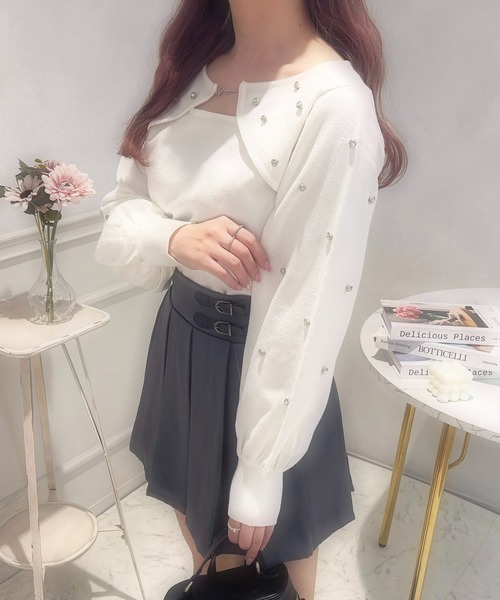 「apres jour」 長袖ニット X-LARGE パープル レディース_画像5