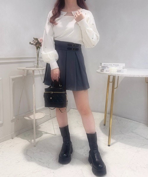 「apres jour」 長袖ニット X-LARGE パープル レディース_画像10