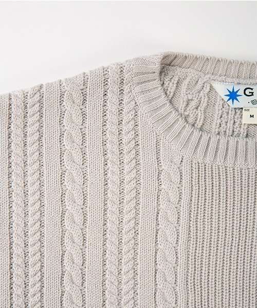 「GDC」 長袖ニット MEDIUM ブラック メンズ_画像9