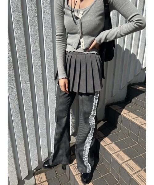 「WC」 パンツ FREE グレー レディース_画像3