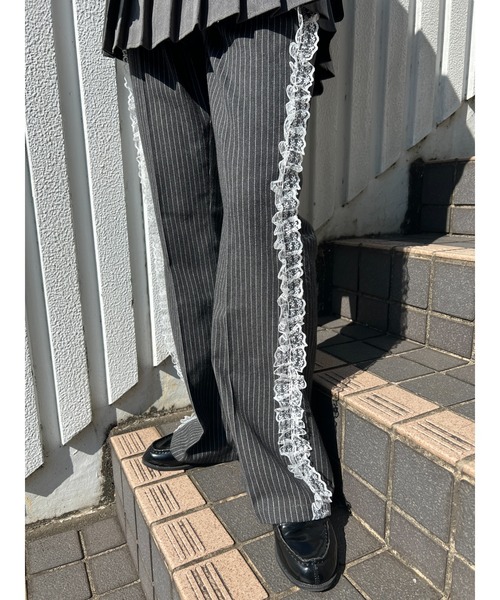 「WC」 パンツ FREE グレー レディース_画像5