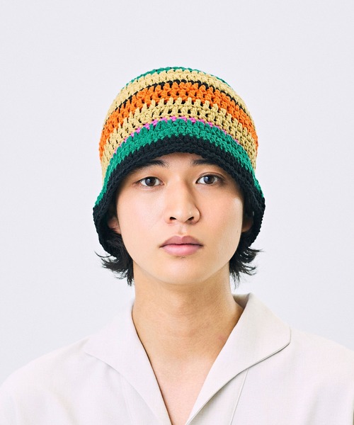 CA4LA（カシラ） 帽子 ハット HAND KNITTED CROCHET TULIP メンズ