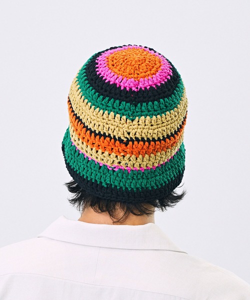 CA4LA（カシラ） 帽子 ハット HAND KNITTED CROCHET TULIP メンズ