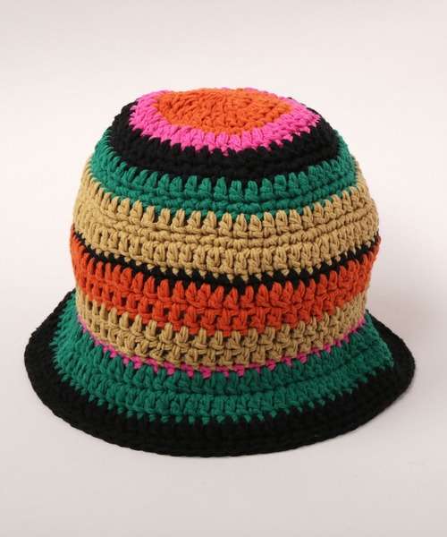 CA4LA（カシラ） 帽子 ハット HAND KNITTED CROCHET TULIP メンズ