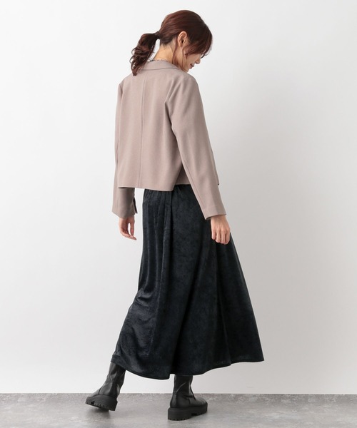 「GLOBAL WORK」 フレアスカート MEDIUM ブラック レディース_画像5