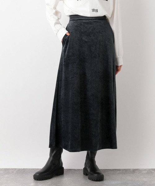 「GLOBAL WORK」 フレアスカート MEDIUM ブラック レディース_画像7