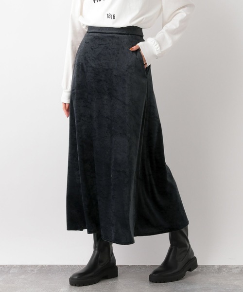 「GLOBAL WORK」 フレアスカート MEDIUM ブラック レディース_画像8