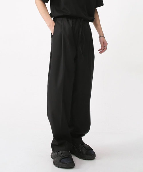 「WESTBOY」 イージーパンツ X-LARGE ブラック メンズ_画像8
