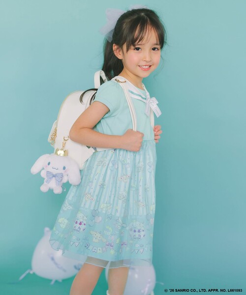 ANY（エニィ） キーホルダー 「シナモロール×ANY KIDS」ぬいぐるみ