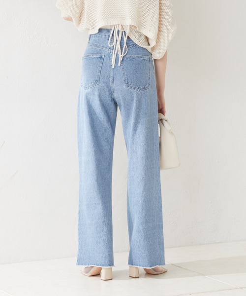 「Chico」 デニムパンツ LARGE ブルー系その他4 レディース_画像2