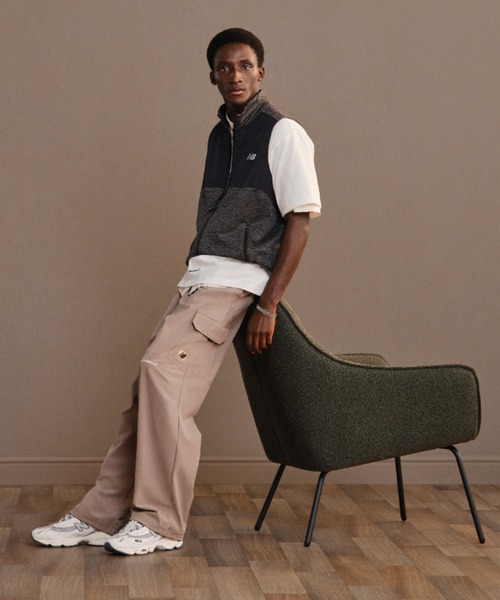 「New Balance」 ローカットスニーカー 27.5cm ダークグレー メンズ_画像9