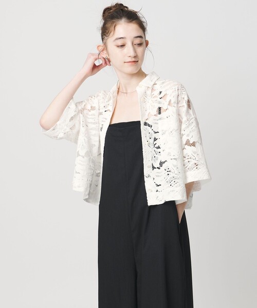 SACRA（サクラ） ブラウス シャツ 「SACRA」レース シャツブラウス