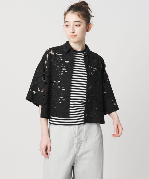 SACRA（サクラ） ブラウス シャツ 「SACRA」レース シャツブラウス
