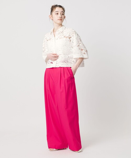 SACRA（サクラ） ブラウス シャツ 「SACRA」レース シャツブラウス