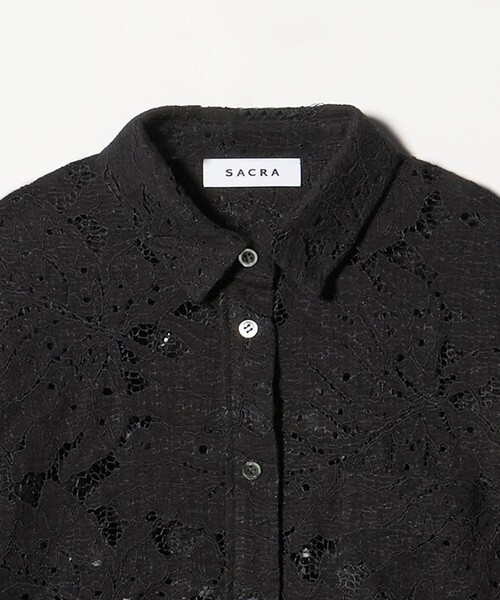 SACRA ブラウス SACRA（サクラ） ブラウス シャツ 「SACRA」レース シャツブラウス
