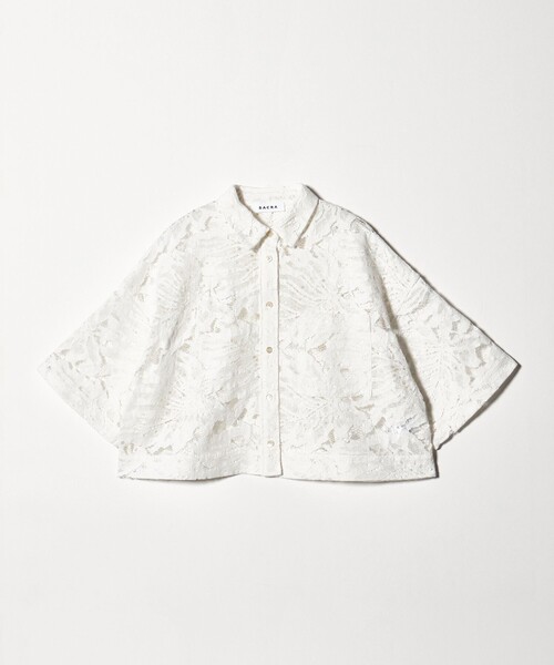 SACRA（サクラ） ブラウス シャツ 「SACRA」レース シャツブラウス
