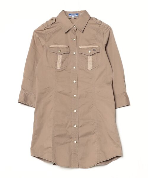 BURBERRY BLUE LABEL（バーバリーブルーレーベル） シャツワンピース 