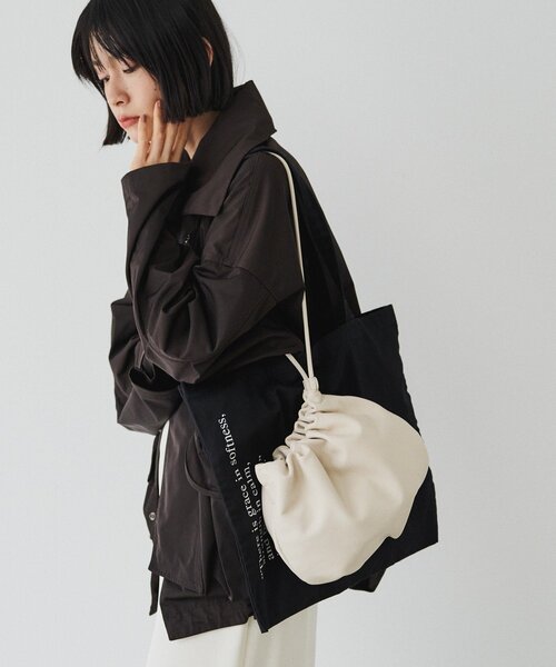 「russet」 ショルダーバッグ FREE ブラック レディース_2