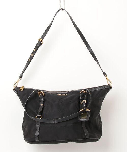 プラダ2wayバッグ PRADA（プラダ） 2WAYバッグ TU ブラック レディース : ZOZOTOWN Yahoo