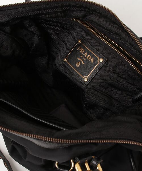 「PRADA」 2WAYバッグ TU ブラック レディースの画像