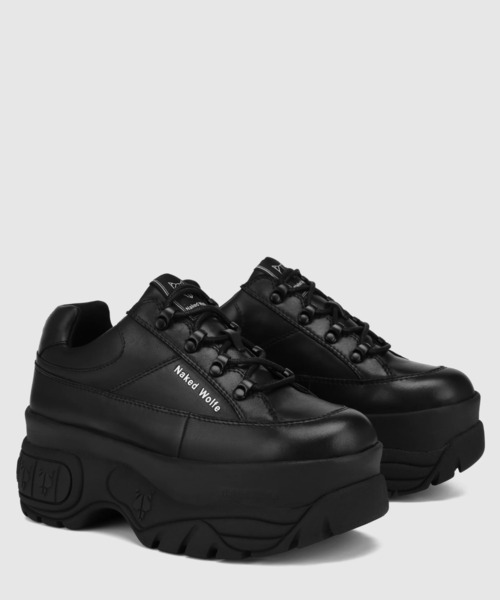 ⭐希少・美品⭐NAKED WOLFE ネイキッドウルフ 厚底 スニーカー 黒 Naked Wolfe（ネイキッドウルフ） スニーカー NakedWolfe/ネイキッド