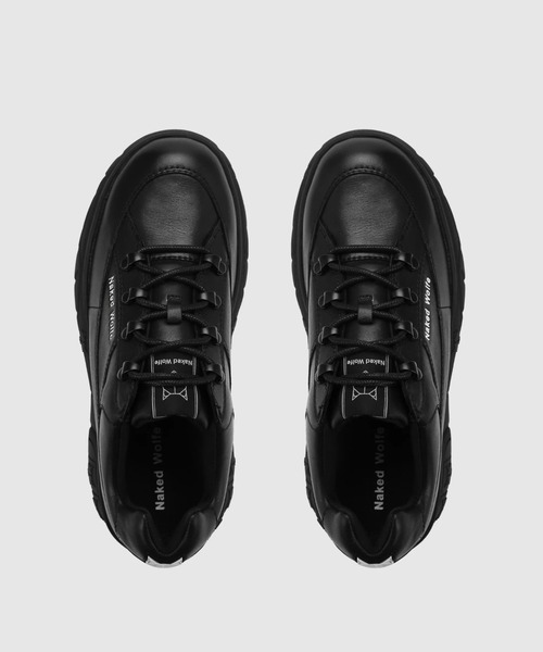 NAKED WOLFE厚底スニーカー黒 Naked Wolfe（ネイキッドウルフ） スニーカー NakedWolfe/ネイキッド