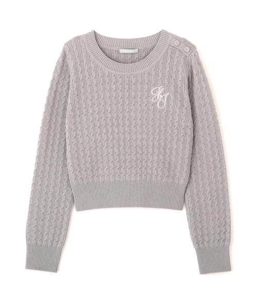 「JILL by JILL STUART」 長袖ニット FREE ミント レディース_画像2