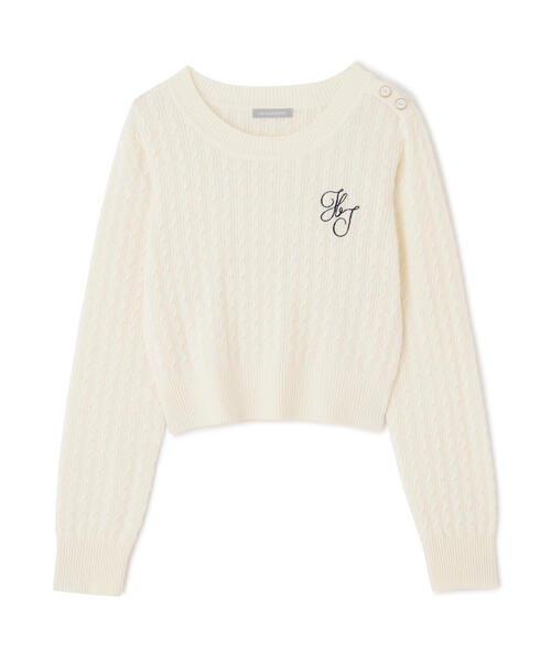 「JILL by JILL STUART」 長袖ニット FREE ミント レディース_画像4